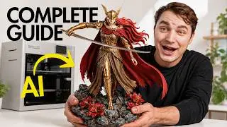 Make Your First 3D Printed Figure With AI - Full Beginner's Guide