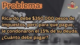 Porcentajes. Problema 1