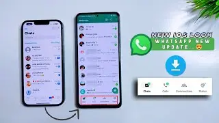Officially Android WhatsApp - IOS UI New Update For Beta User's | How To Install & Use In Your Phone