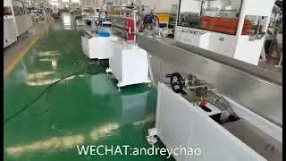 PVC TPE TPU PE silicone sealing profile strip gasket extruder machine producing winding process