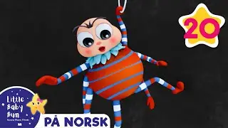 Lille Petter Edderkopp | Little Baby Bum Norsk | Babysanger | @LittleBabyBumNorsk