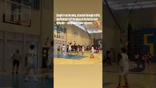 Composure under pressure. 🏀💯 #shooterselite #basketball #games