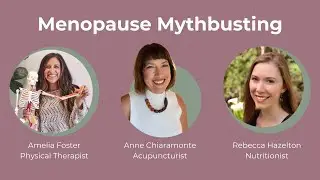 Peri/Menopause Fitness + Nutrition Myth Busting with Amelia Foster and Rebecca Hazelton