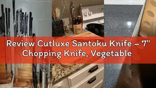 Review Cutluxe Santoku Knife &ndash; 7