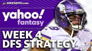 Yahoo Daily Fantasy Football Picks Week 4 | NFL DFS Lineups & Picks