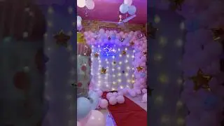 Baby shower decoration ideas at home || #babyshower #balloondecoration #ideas #baby #balloon #home