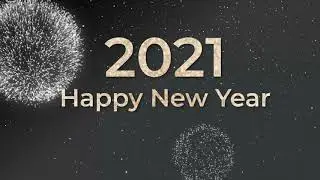 last minute new year countdown 2021 free music/video, free to use (black mart)