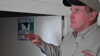 Tornado Shelter Installed in Garage as a Safe Room