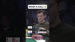 Can He HOLD and DOUBLE UP at a WPT Final Table!? 😱 #poker #pokerhands #casino