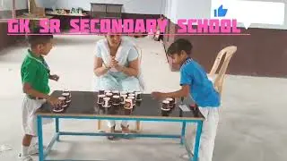 GK sr secondary school 🏫 samaspur play kids game and enjoy 😊 all teacher best 🙏 #gameplay #students 
