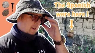 SILVER! Spanish structure, Spanish settlement, Spanish coin! | Metal Detecting @mwcooke8441