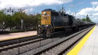 Huntington, West Virginia Rebuilt Electro Motive Division Loco In Service - CSX O722 February 2017