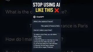 &ldquo;Stop Using AI Like This ❌ (You&rsquo;re Wasting Time)&rdquo; | Best AI Productivity Tips 2025