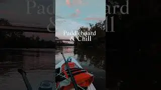 Paddleboard & Chill #asheville #frenchbroadriver #paddleboarding