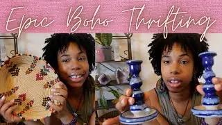 Huge Boho/Hippie Decor Thrift Haul