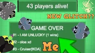 Mope.io Winning Battle Royale With 40 Players Left GLITCH!?? (Mope.io New Battle Royale GameMode)