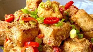 Salted Egg Tofu Recipe