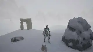 Unreal Engine 5 Dynamic Weather System: Snowy Terrain