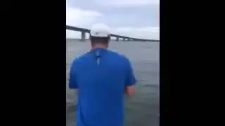 Fishing the Destin, FL Mid-Bay Bridge