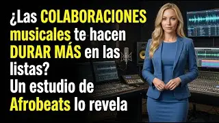 &iquest;Las COLABORACIONES musicales te hacen DURAR M&Aacute;S en las listas? Un estudio de Afrobeats lo revela