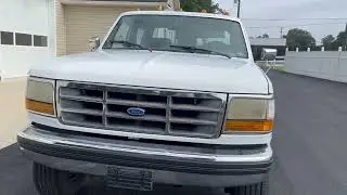 Ford F350 OBS Classic Superduty Crew Cab Long Bed 1992 года выпуска с удлиненной кабиной и полным приводом