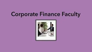ICAEW Corporate Finance Faculty: Benefits of being a member