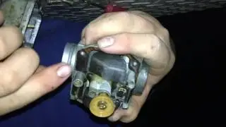 How to adjust your idle scrub screw for Kawasaki bayou 250 carburetor(must watch)