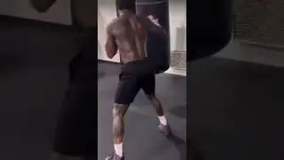 Errol Spence jr - Heavy Bag Workout