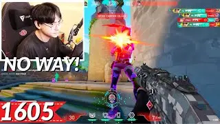 This Streamer Kept Playing While Russia Was BOMBING Nearby! |Most Watched VALORANT Clips Today V1605
