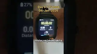 75 Hard Day 6: Buffet discipline and Cardio Workout