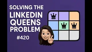 LinkedIn Queens Puzzle #420 Gameplay 🎯 Today's Solution| Puzzles | Tips & Tricks