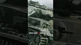 German PzKpfw38(t) light tanks crush soldiers in trenches. Cluster grenades.