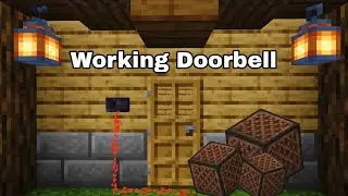 Minecraft: How to make a Doorbell! [easy]