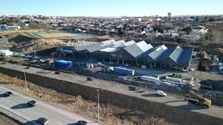 Climate proof construction garden centre in Iceland