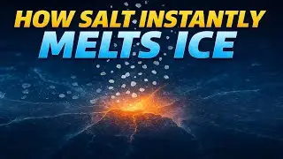 How Salt Instantly Melts Ice?