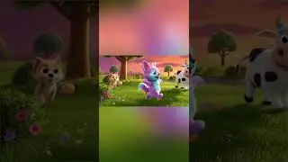 &iexcl;Aprende Sonidos de Animales Con Nuni y Amigos Divertidos! #shorts