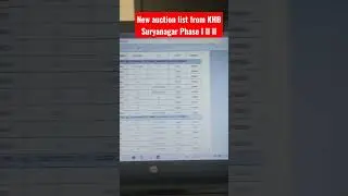 Suryanagar Phase 1 2 & 3. Corner Sites are on Auction from Karnataka Housing Board #realestateagent