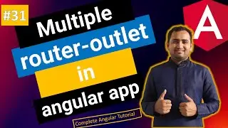 Multiple router-outlet in angular application | Angular Tutorial