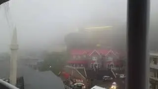 Heavy rain in Murree Mall Road