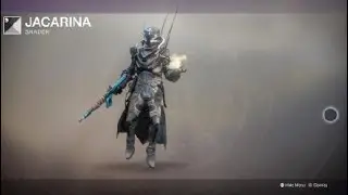 Destiny 2 Warlock with Siegebreak Ornaments and Jacarina Shader