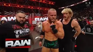 3 MINS AGO! Austin Theory DEFEATS Rey Mysterio on RAW | Full Match Breakdown