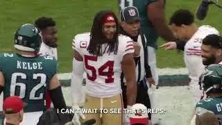 Brandon Graham and Fred Warner&rsquo;s Hilarious Trash Talk! 😅🔥