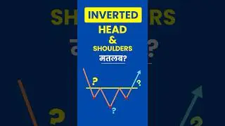 Inverted Head and Shoulders Pattern in Hindi #chartpatterns