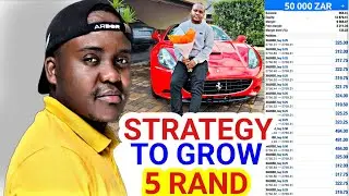 Fastest Way to GROW  A Small Forex Trading Account (R5 Into R50 000) | Dj Coach FBK