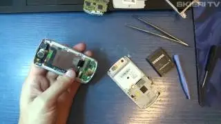 Samsung J700 - wymiana taśmy - FLEX - disassembly