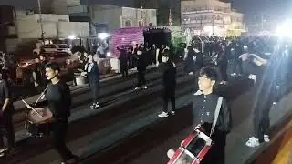انطلاق موكب شباب القاسم في اول محرم الحرام في منطقة حي العامل 2025