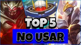 TOP 5 HEROES QUE NO DEBES USAR | Los Peores H&eacute;roes a Usar Actualmente