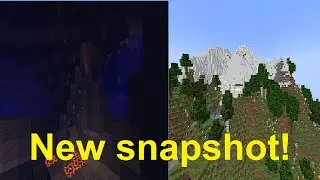 1.18 SNAPSHOTS Have (kinda) BEGUN!   Minecraft 1.18 Experimental Snapshot