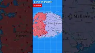 Mrbeast vs T-series in fantasy map  #daily #game #map #mapgame #vs #fantasy #mrbeast #tseries #game