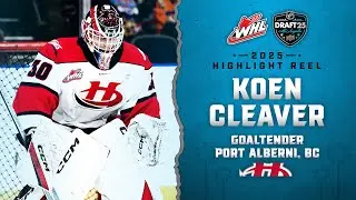 Koen Cleaver - 2025 NHL Draft Highlight Reel